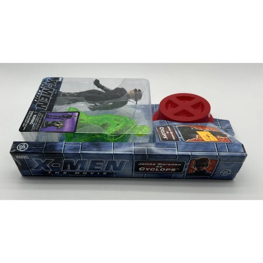 TOY BIZ 2000 X-MEN THE MOVIE CYCLOPS JAMES MARSDEN JEAN GREY ACTION FIGURE